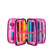 Picture of SEVEN 3 ZIPPER PLUMPY LINE GIRL PENCIL CASE